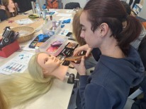 Foto eines Schülers beim Schnuppertag